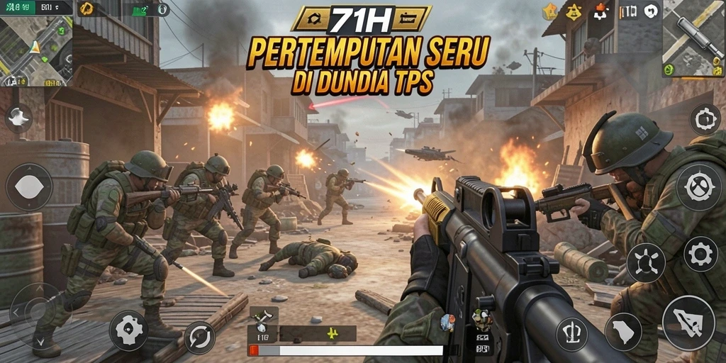 Gameplay seru dan menegangkan dalam 71H.