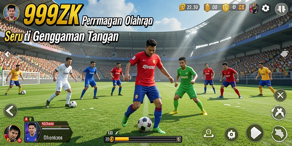 Tampilan gameplay 999ZK yang penuh aksi dan seru.
