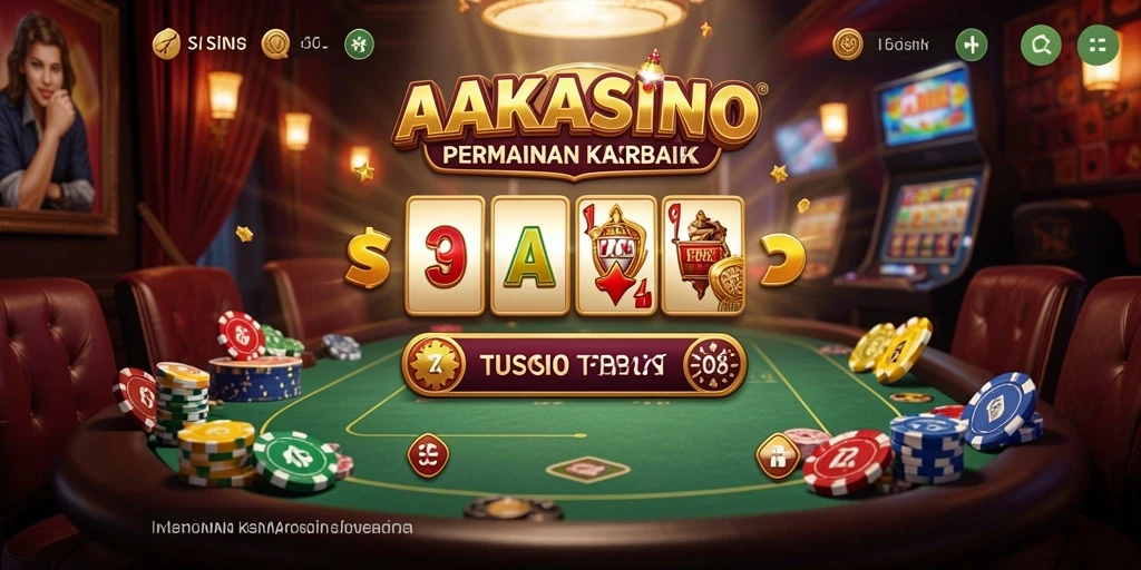 Gameplay menyenangkan AAKASINO dengan berbagai pilihan permainan kasino.