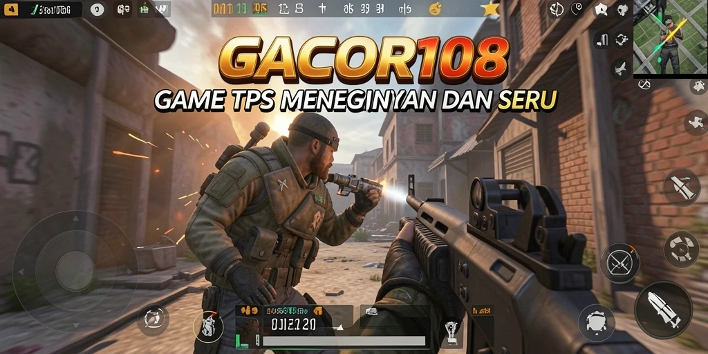 Tampilan gameplay mendebarkan di GACOR108 dengan aksi seru.