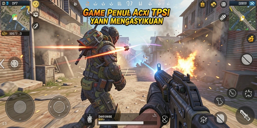 Tangkapan layar IDR77 menampilkan aksi tembak-menembak yang intens dan grafik memukau.