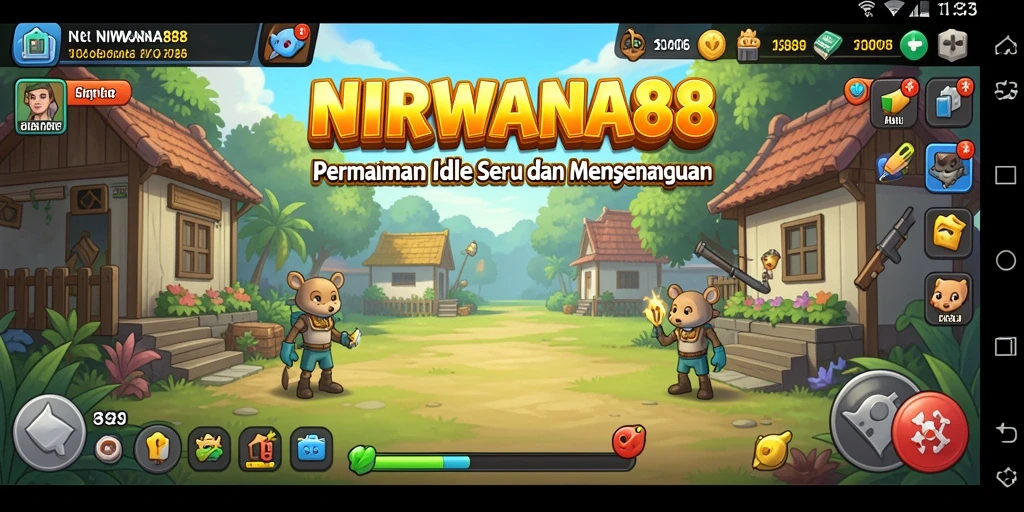Tangkapan layar NIRWANA88 menunjukkan aksi gameplay Idle yang menarik.