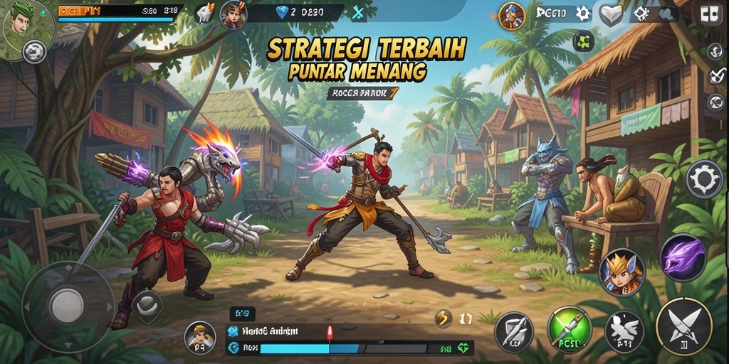 Tampilan permainan PG11 dengan strategi taktis yang mendebarkan.