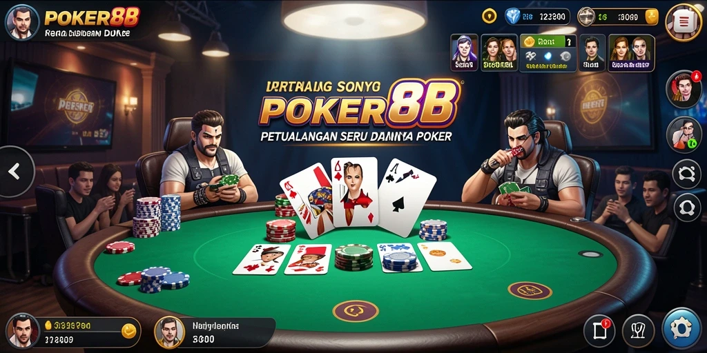 Tampilan gameplay POKER88 dengan aksi seru dan grafis yang menakjubkan.