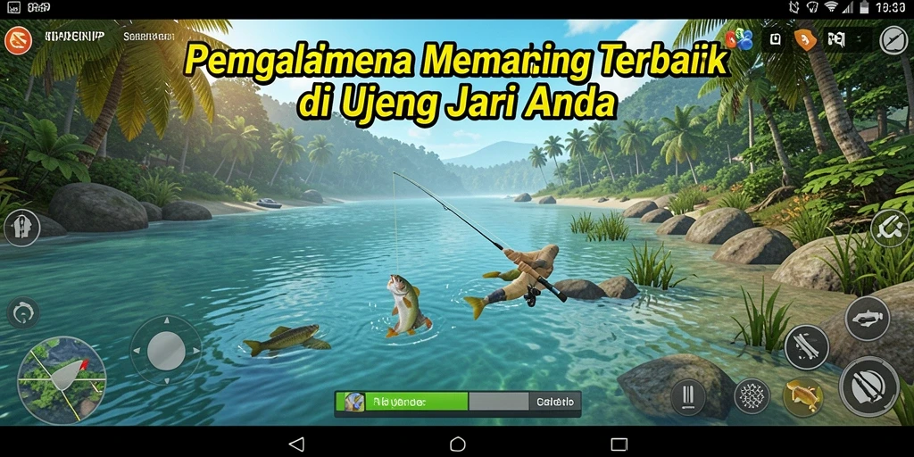 Tampilkan gameplay memancing yang menakjubkan dan realistis di SERURP.