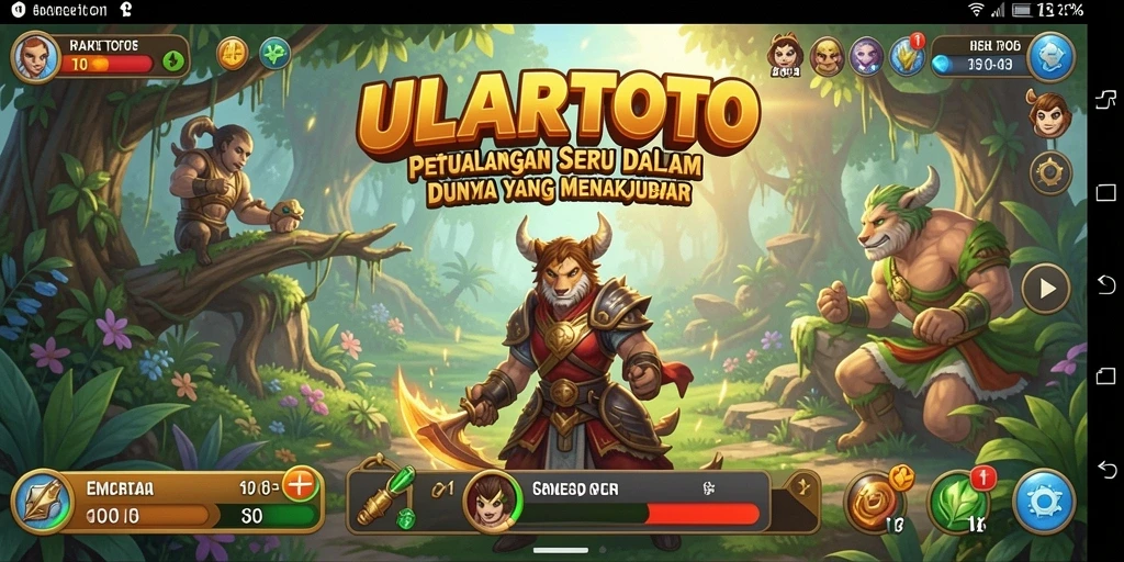Gameplay ULARTOTO yang menantang dengan grafik indah dan karakter unik.